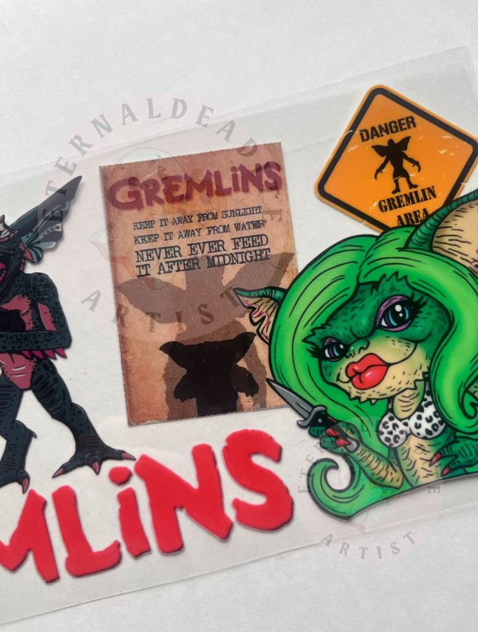 Gremlins 2.0 Glass Cup Wrap