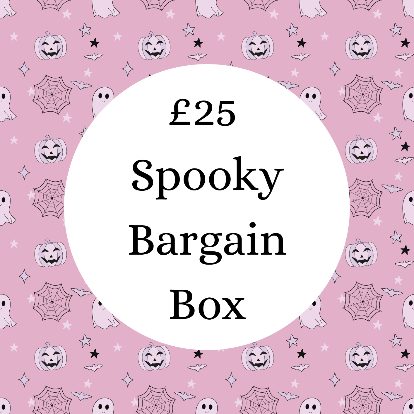 Spooky Bargain Box