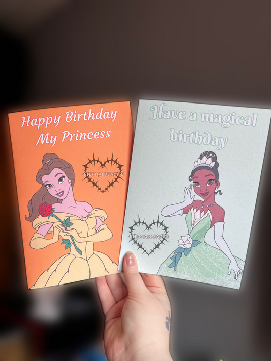 Princess Birthday Card