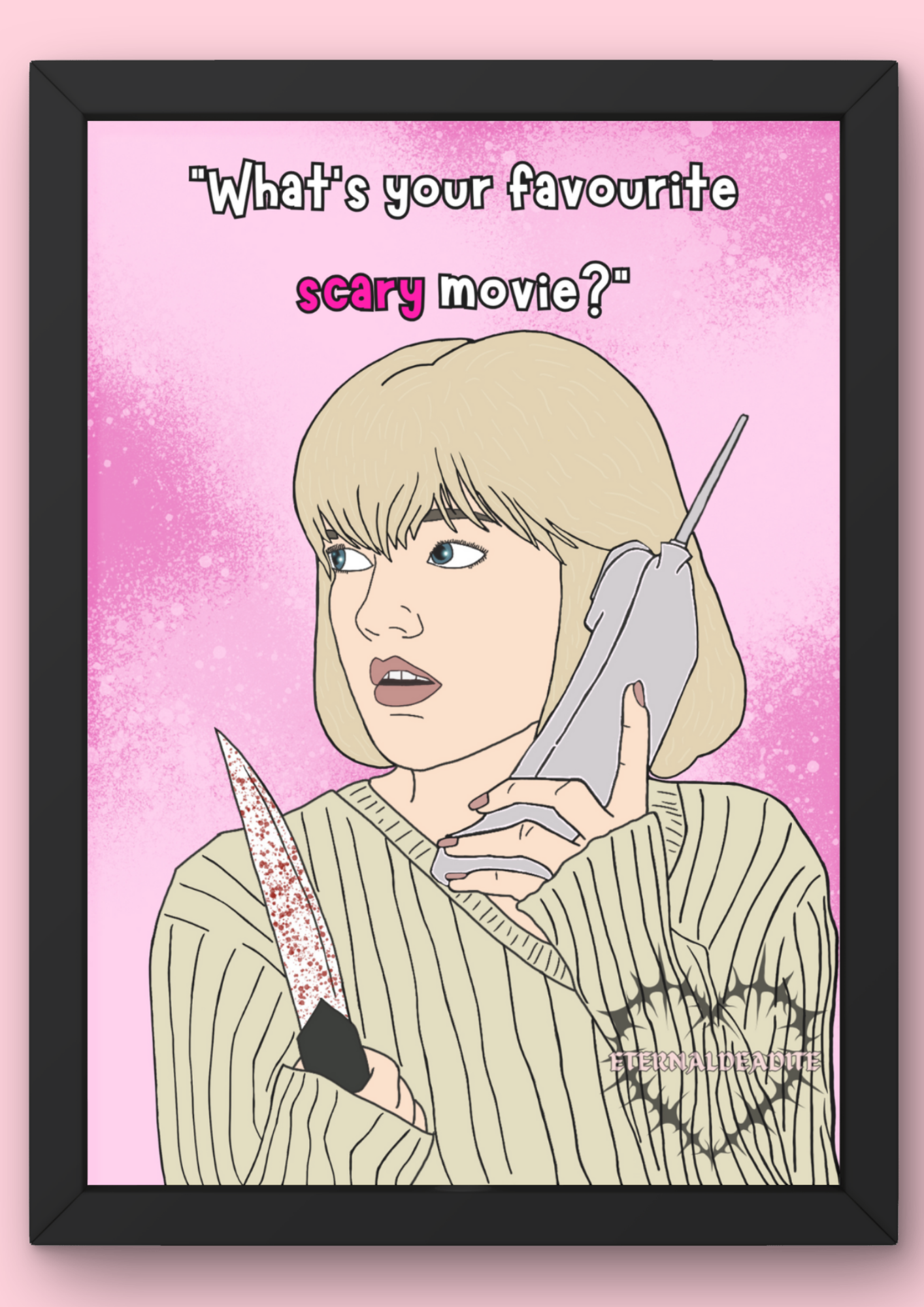 Casey Scream Print