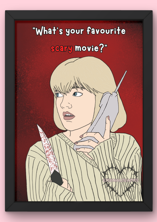 Casey Scream Print