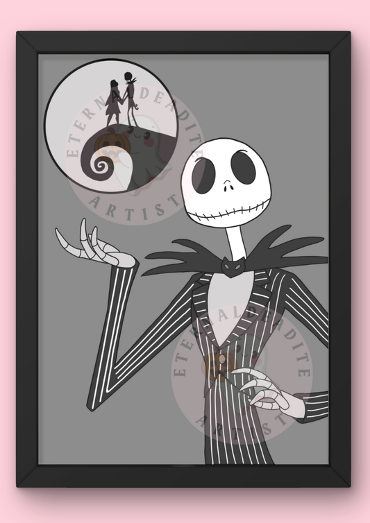 Jack Skeleton Print