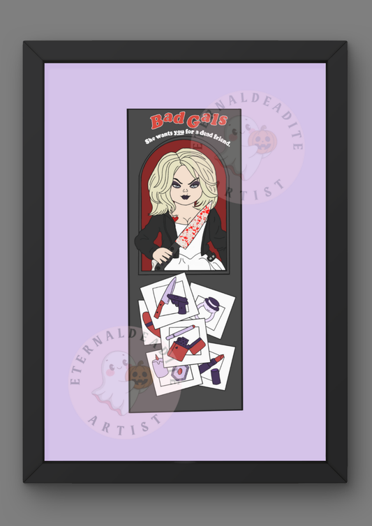 Bad Gals (Tiffany Valentine) Print