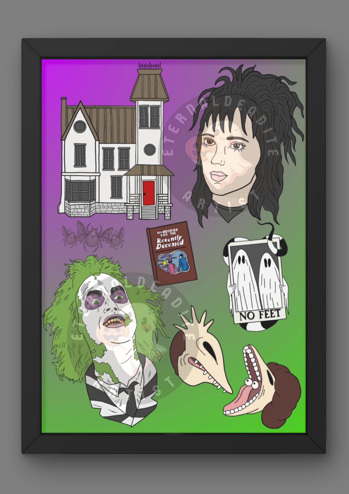 Beetlejuice Print