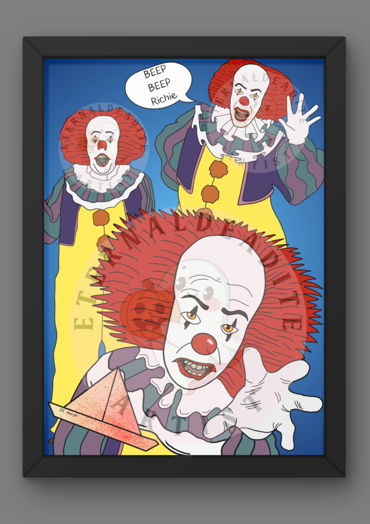Pennywise IT Print