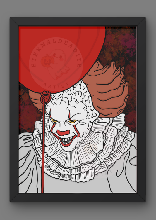 Pennywise IT Print