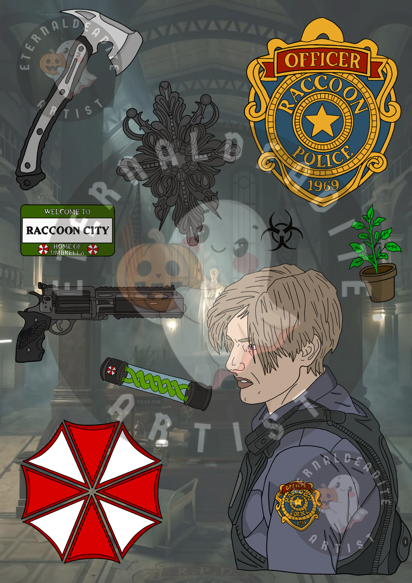 Resident Evil Print