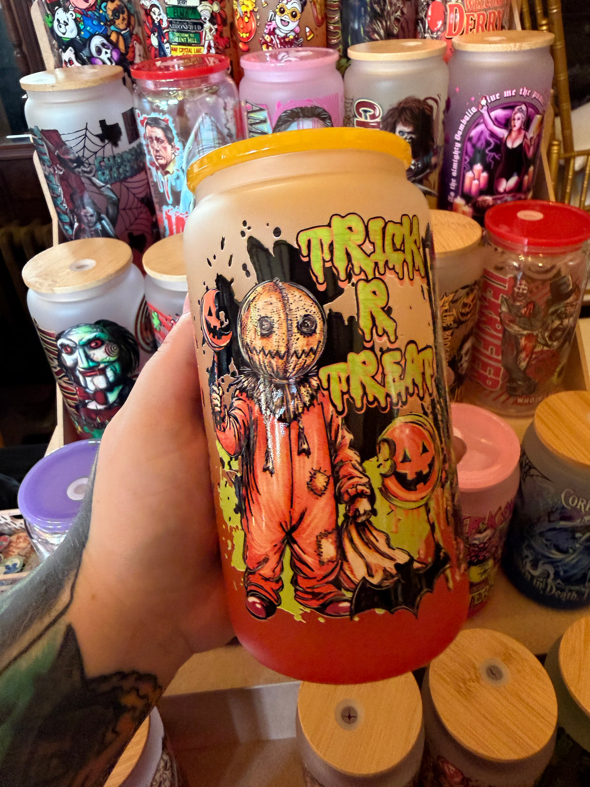 SAM 16oz Glass Cup