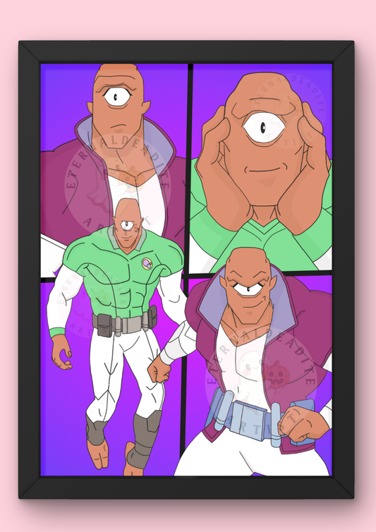 Allen The Alien Print