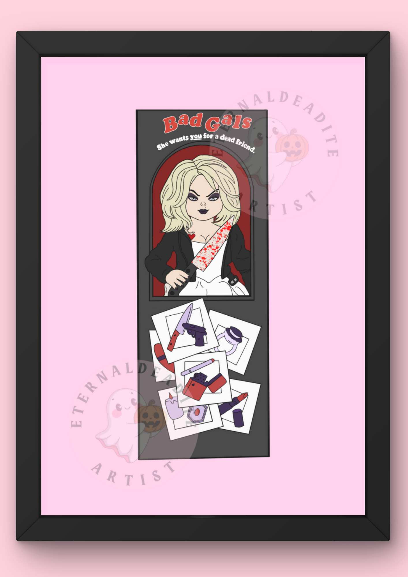 Bad Gals (Tiffany Valentine) Print